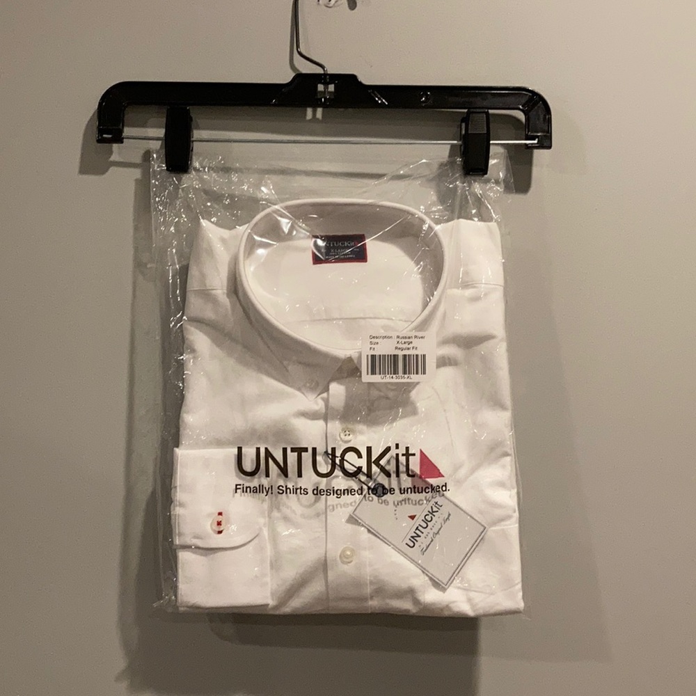 UNTUCKit Russian River XL Button Down Shirt - NWT